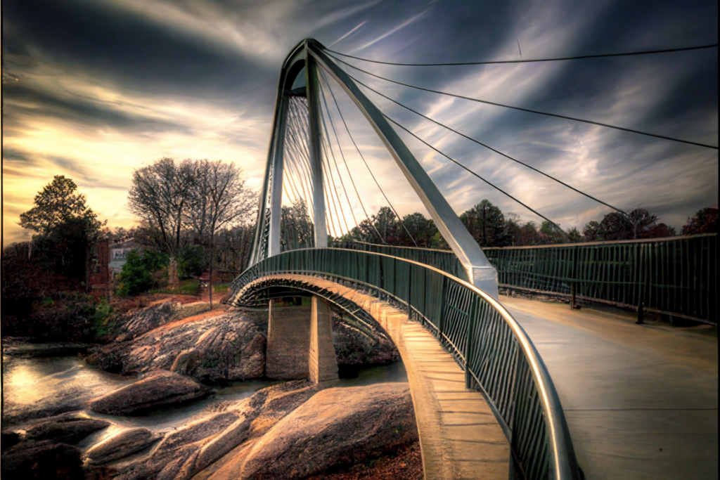 Liberty Bridge in Greenville County